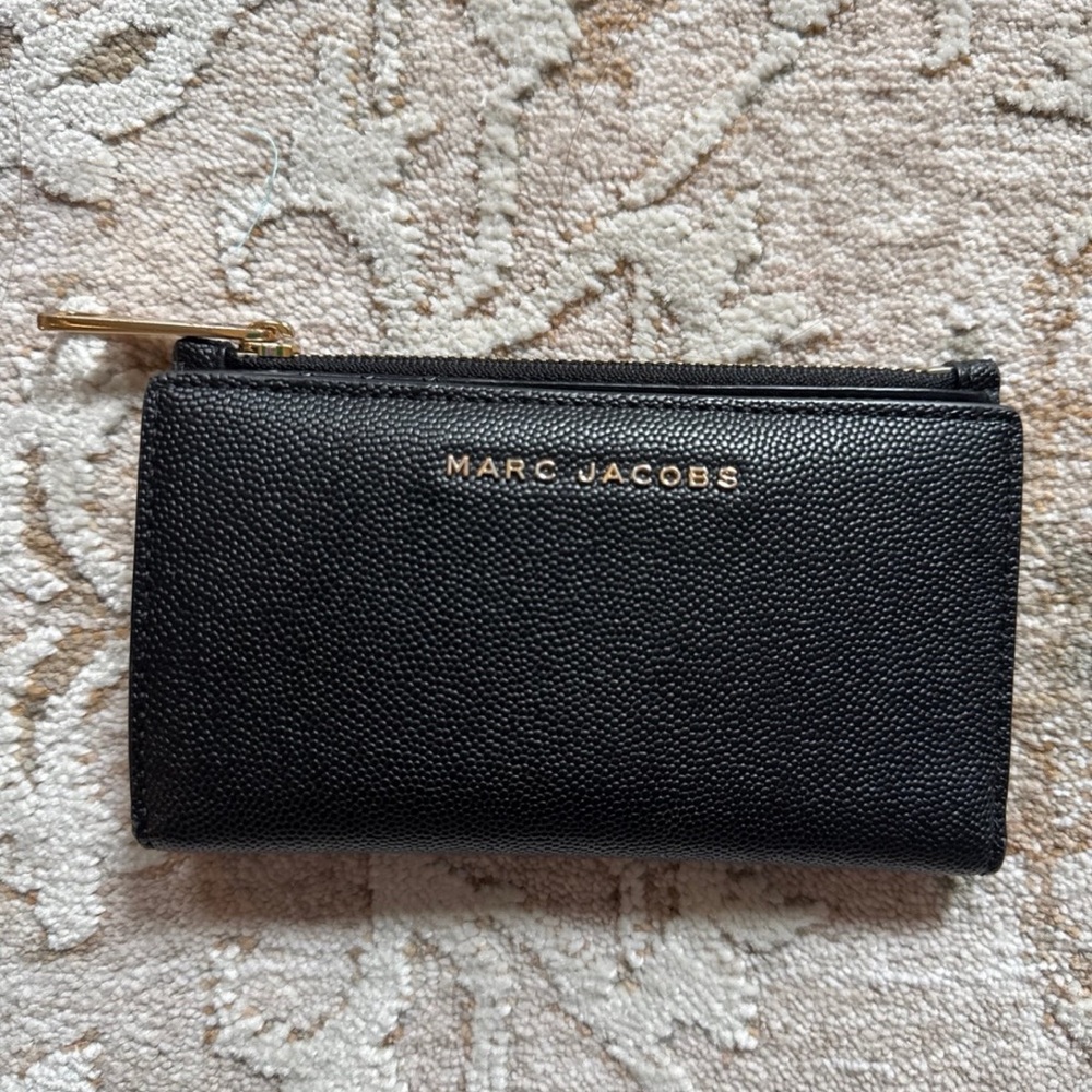 Marc Jacobs Black Leather Wallet